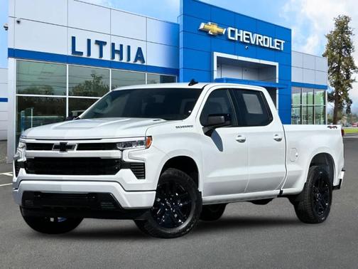 Summit White 2026 Chevrolet Silverado 1500 RST