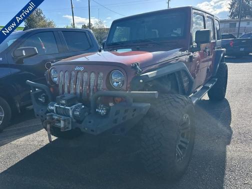 Red Rock Crystal Pearlcoat 2010 Jeep Wrangler Unlimited Sahara