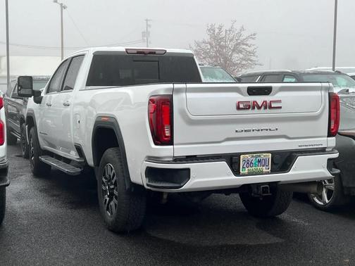White Frost Tri-Coat 2021 GMC Sierra 3500 Denali
