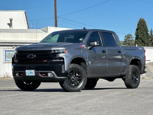 Satin Steel Metallic 2020 Chevrolet Silverado 1500 LT Trail Boss