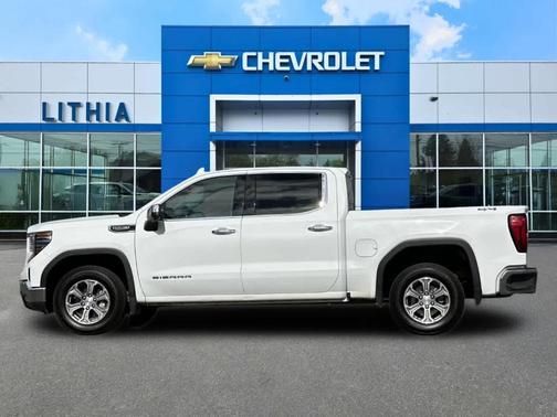 Summit White 2024 GMC Sierra 1500 SLT