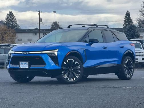 Rip Tide Blue 2026 Chevrolet Blazer EV RS