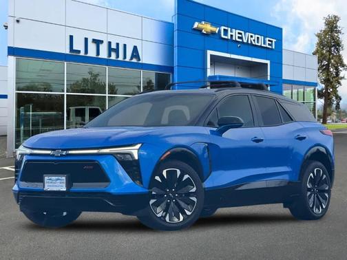 Rip Tide Blue 2026 Chevrolet Blazer EV RS