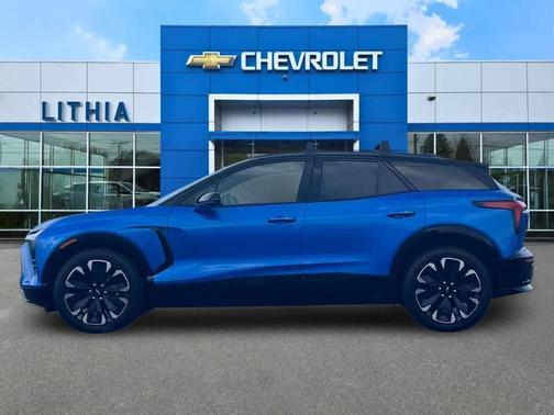 Rip Tide Blue 2026 Chevrolet Blazer EV RS