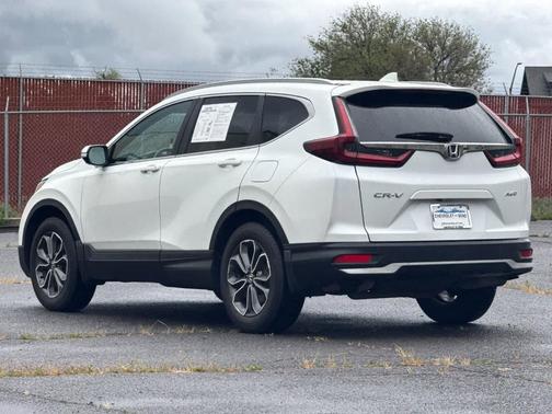 Platinum White Pearl 2022 Honda CR-V EX