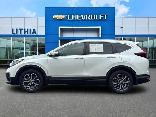 Platinum White Pearl 2022 Honda CR-V EX