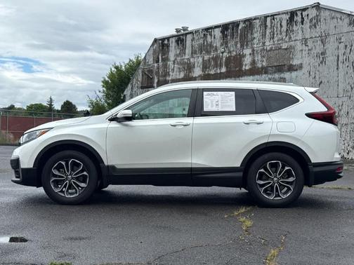 Platinum White Pearl 2022 Honda CR-V EX