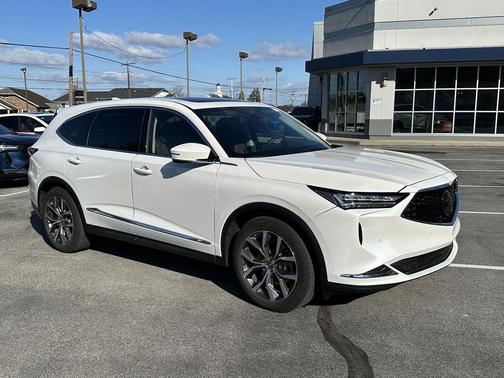 Platinum White Pearl 2023 Acura MDX Technology Package