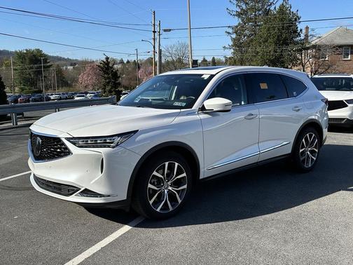 Platinum White Pearl 2023 Acura MDX Technology Package