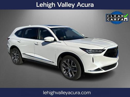 Platinum White Pearl 2023 Acura MDX Technology Package