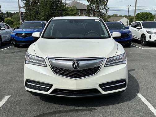 White Diamond Pearl 2016 Acura MDX 3.5L w/Technology Package