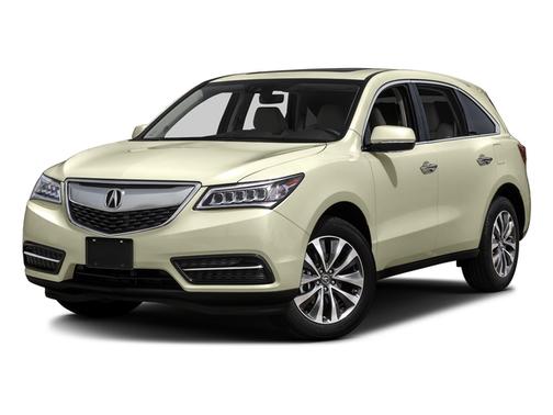 White Diamond Pearl 2016 Acura MDX 3.5L w/Technology Package