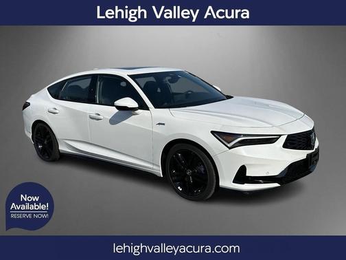 Platinum White Pearl 2026 Acura Integra FWD A-Spec with Technology