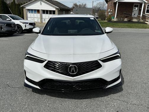 Platinum White Pearl 2026 Acura Integra FWD A-Spec