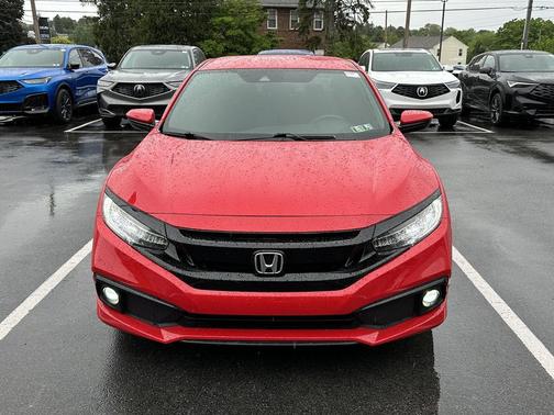 Rallye Red 2020 Honda Civic Sport