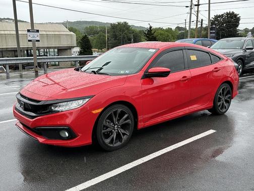 Rallye Red 2020 Honda Civic Sport
