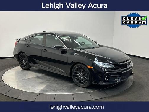 Crystal Black Pearl 2020 Honda Civic Si Base