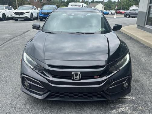Crystal Black Pearl 2020 Honda Civic Si Base