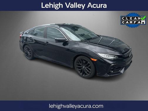 Crystal Black Pearl 2020 Honda Civic Si Base