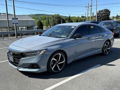 Sonic Gray Pearl 2021 Honda Accord Sport SE 1.5T