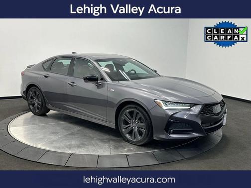 Modern Steel Metallic 2023 Acura TLX A-Spec