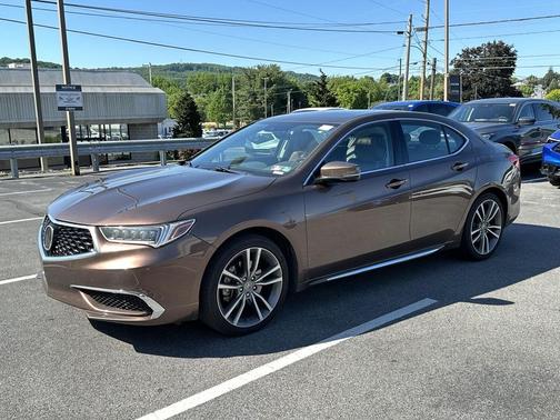 Canyon Bronze Metallic 2020 Acura TLX Technology