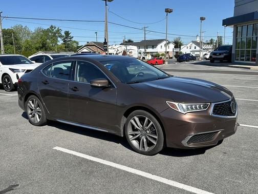 Canyon Bronze Metallic 2020 Acura TLX Technology