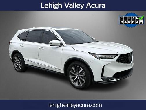 Platinum White Pearl 2025 Acura MDX Technology Package