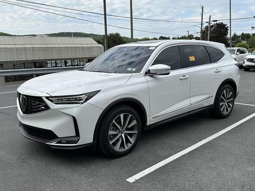 Platinum White Pearl 2025 Acura MDX Technology Package
