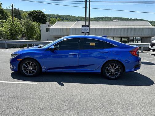 Aegean Blue Metallic 2020 Honda Civic EX