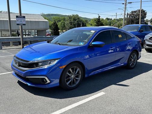Aegean Blue Metallic 2020 Honda Civic EX