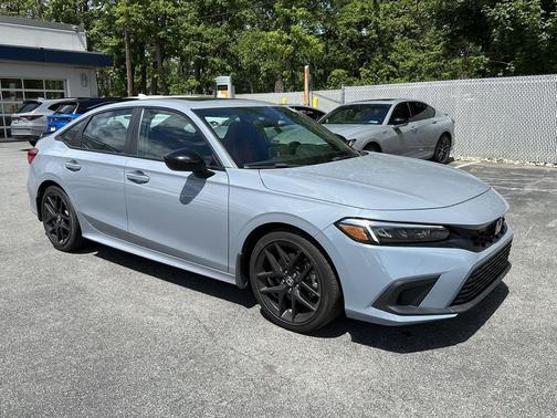Sonic Gray Pearl 2024 Honda Civic Si Base