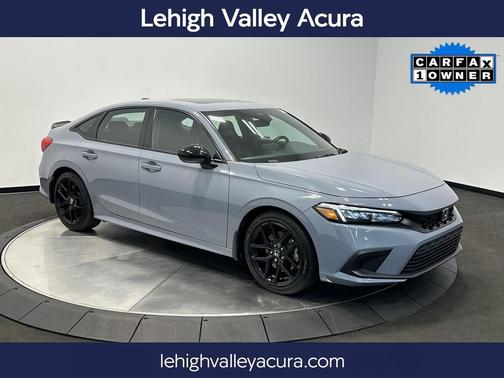 Sonic Gray Pearl 2024 Honda Civic Si Base