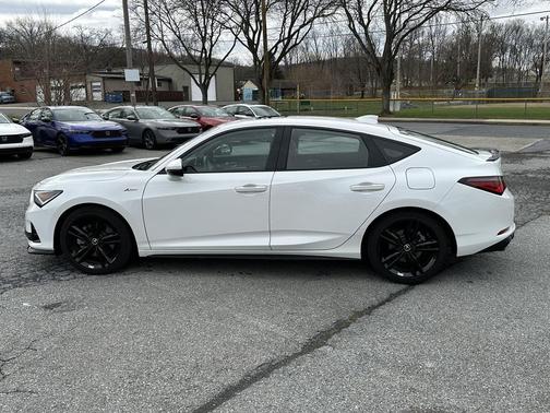 Platinum White Pearl 2026 Acura Integra FWD A-Spec with Technology