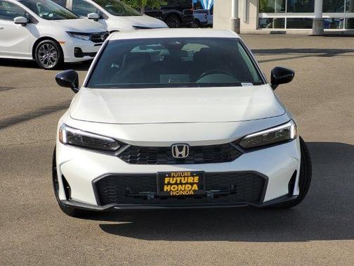 Platinum White Pearl 2026 Honda Civic Sport