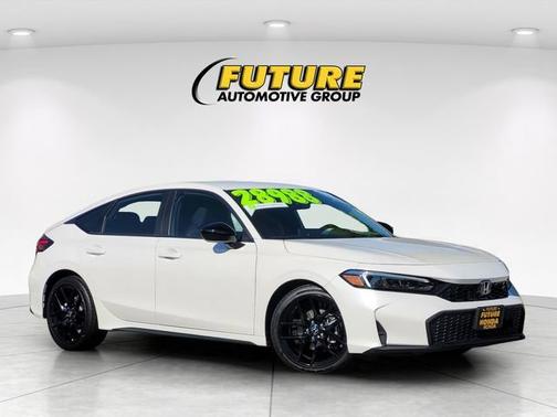Platinum White Pearl 2025 Honda Civic