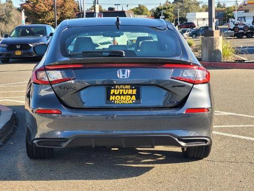 Meteorite Gray Metallic 2026 Honda Civic Hybrid Sport