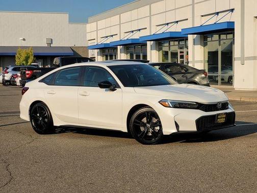 Platinum White Pearl 2026 Honda Civic Si Base