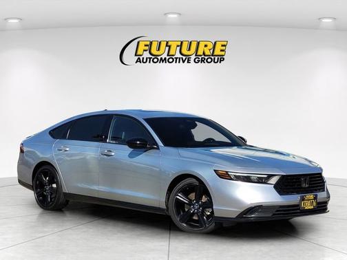 Solar Silver Metallic 2024 Honda Accord Hybrid