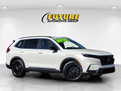 Platinum White Pearl 2025 Honda CR-V Hybrid SUV