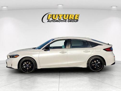 Platinum White Pearl 2026 Honda Civic Hybrid Sport