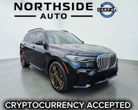 Carbon Black Metallic 2021 BMW X7 xDrive40i