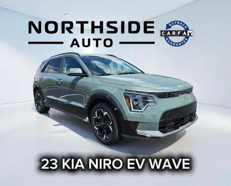 Cityscape Green 2023 Kia Niro EV Wave