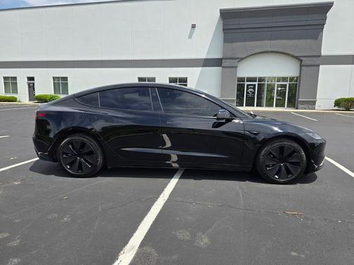 Solid Black 2024 Tesla Model 3 Long Range