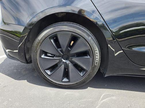 Solid Black 2024 Tesla Model 3 Long Range