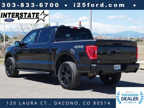 AGATE BLACK METALLIC 2023 Ford F-150 XLT