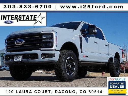 GLACIER GRAY 2026 Ford F-350 Platinum Truck