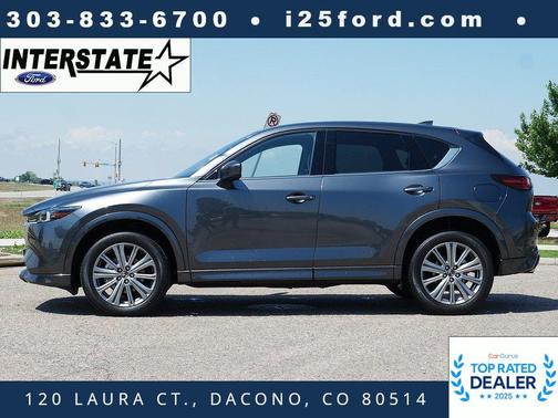 Machine Gray Metallic 2023 Mazda CX-5 2.5 Turbo Signature
