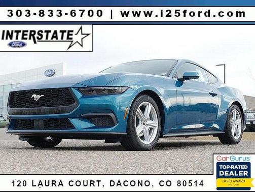ADRIATIC BLUE METALLIC 2026 Ford Mustang EcoBoost Coupe