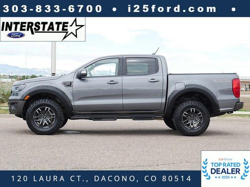CARBONIZED GRAY 2022 Ford Ranger LARIAT